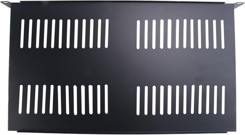 1U رف خادم معلق مع فتحات تهوية لحوافز معدات الشبكة مقاس 19 بوصة - Image 5